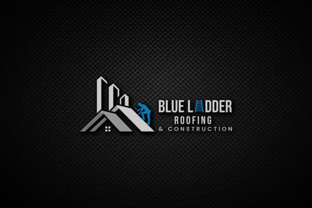 logo for Blue Ladder Roofing & Construction